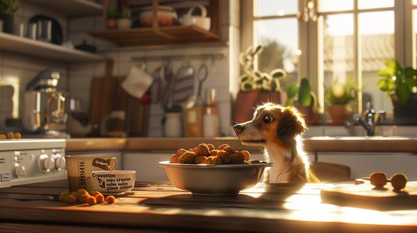 Croquettes sans céréales: choix sains pour chiens